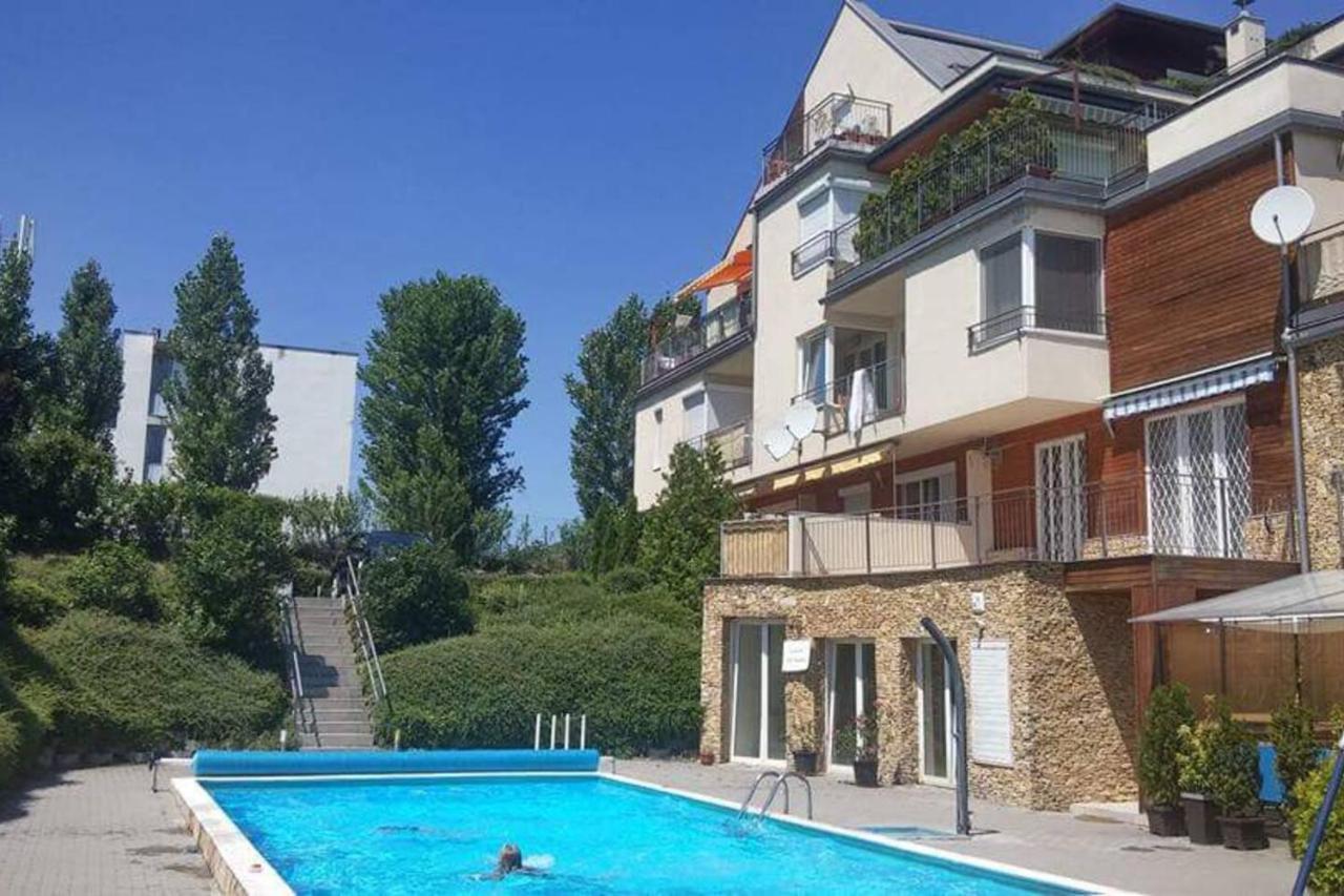 Ferienwohnung Cool & Pool Apartman Balatonfüred Exterior foto